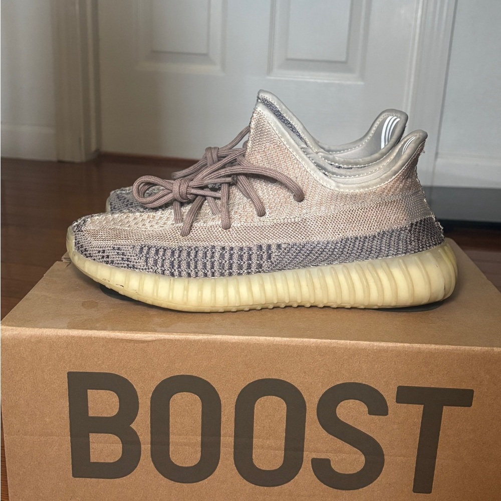 Adidas Kids Sneakers - Tan and Gray